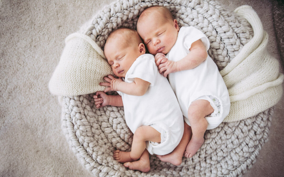 Babyfotos von Zwillingen – das ganz besondere Glück
